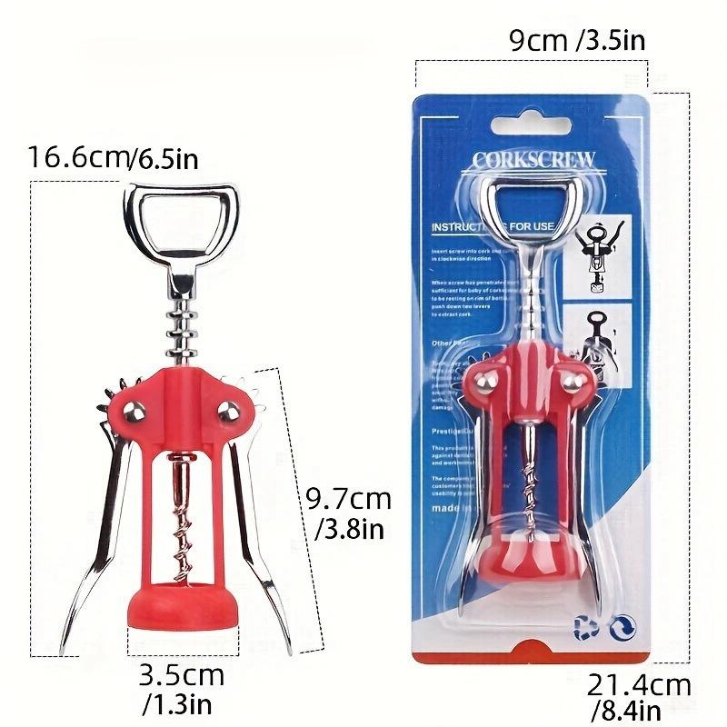 Personalized Multi-Functional Corkscrew Wine and Beer Bottle Opener E18