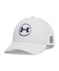 UA M JS Drive Casquette Snapback Blanc Bleu Nuit Taille Unique [Under Armor]