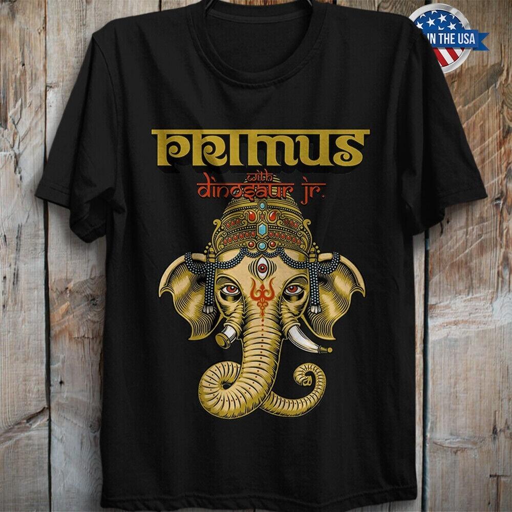 Primus band in concert with Dinosaur Jr T-shirt Black Unisex S-5XL 1T189 Unisex T-Shirt XXL
