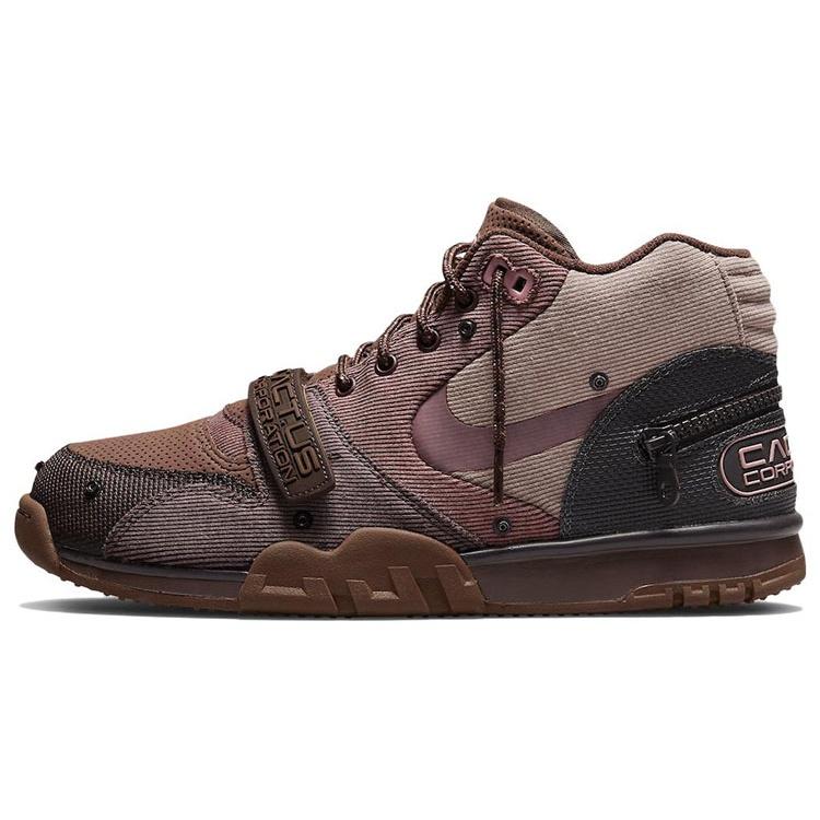 Nike x Travis Scott Air Trainer 1 SP Chocolate Men s DR7515-200 EU 36.5