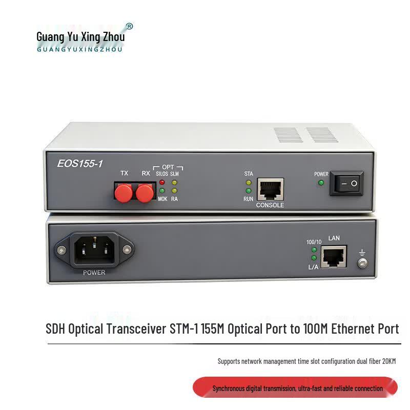 SDH STM-1 155M Optical to Ethernet Converter