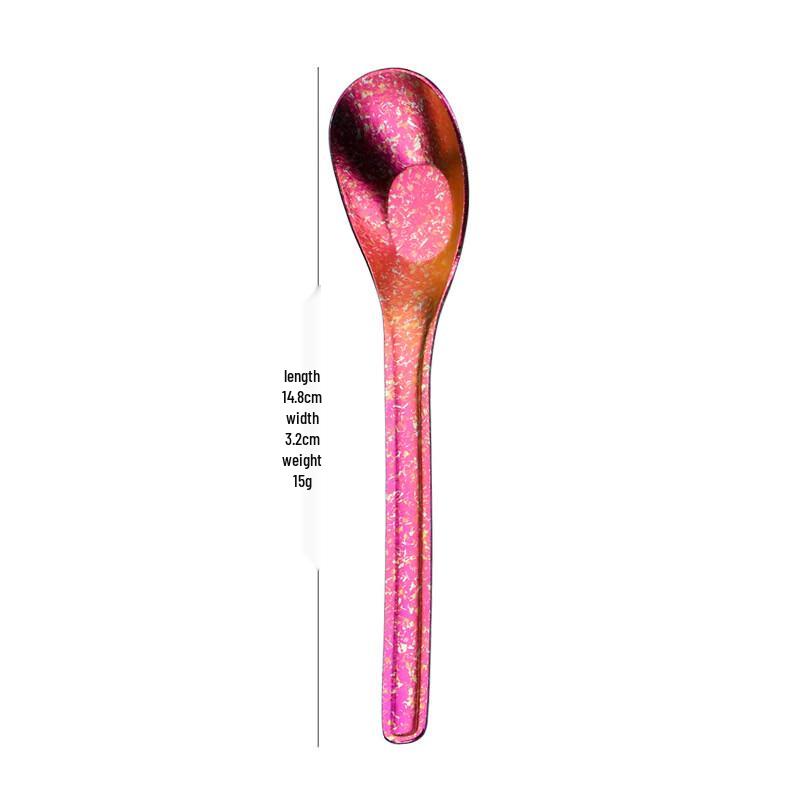 Abay Pure Titanium Long Handle Spoon Set