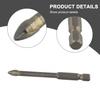 Concrete Drill Bit Cutter Workshop Carbide Hole Drilling Wear Resistance
