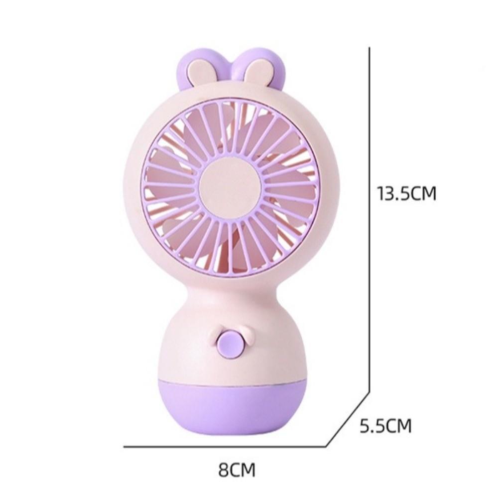 3 Speed Portable Handheld Fan Cartoon Desktop Fan New Mini Fan  Outdoors