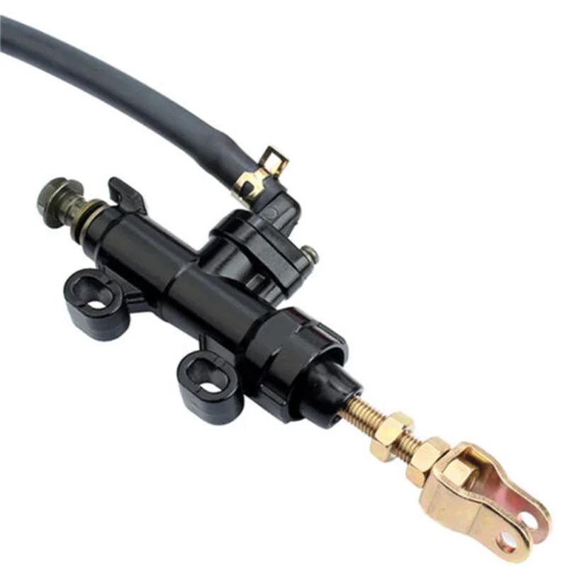 Motorcycle Rear Brake Pump Universal for Most Chinese50cc 110cc 125cc 150cc 200cc 250cc ATV Quad Motorbike Brake Master Cylinder