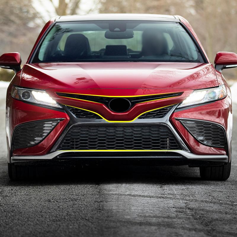 Car ect-proof Net For Toyota Camry 70 XV70 2018      Front Air Inlet Protect Cover ect Prevention Trim