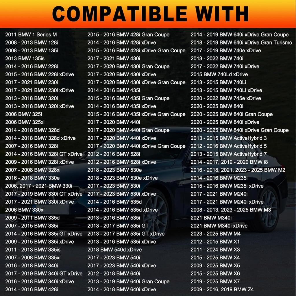 17117639020 17117521071 Radiator Expansion Tank Cap, Coolant Reservoir Cap Compatible With 2006-2025 BMW 128I 320I 328I 330I 335I 530I 540I 640I 740I