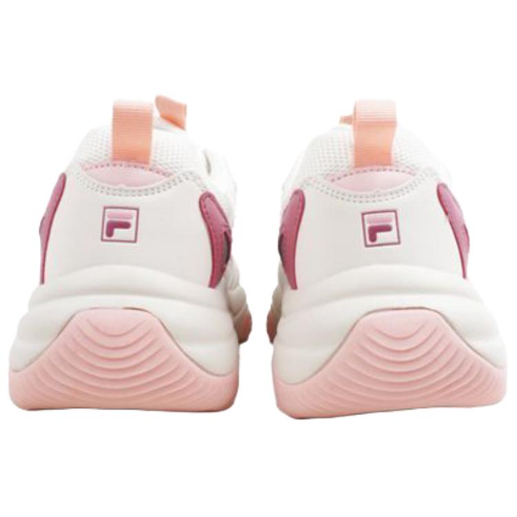 FILA Turbine Comfortable Low-Top Dad Shoes Women sneakers White Pink 5-J346Y-752