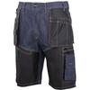 Blue Reinforced Jeans Shorts, "3Xl", Ce, Lahti