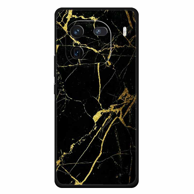 Für Vivo Iqoo 12 Hülle Weiches Silikon Katze Eule Mode Rückseitenabdeckungen für Vivo iQOO 12 Pro Hüllen Marmor Stoßfeste Handyhüllen Iqoo12