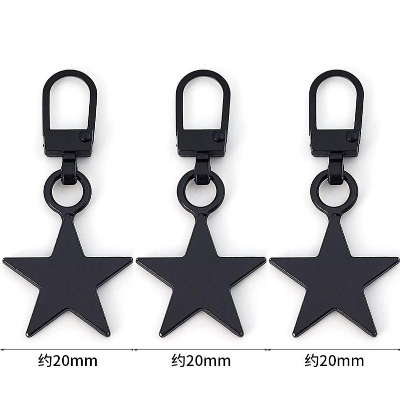 Removable Zipper Head Replacement Zipper Head For Luggage, Clothing, And Universal Zipper One Size чёрный