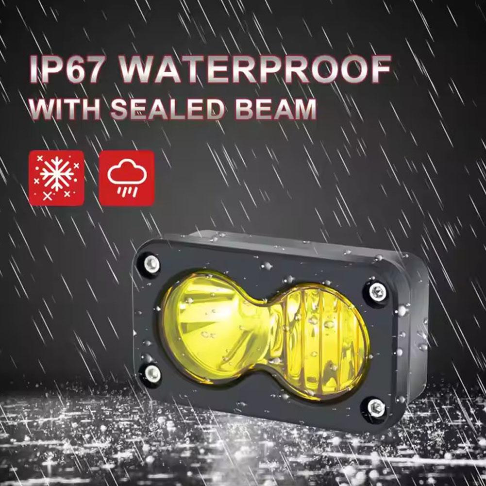 3 Inch Car Spotlight 20W High-power LED Pod Driving Work Light For Motorcycle Pickup Truck Offroad Roof Luggage Rack Lamp N W8E4