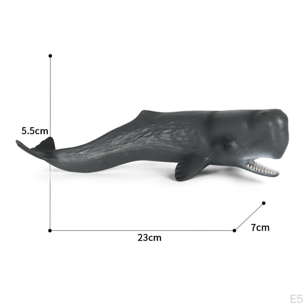 Action Figures Hand-Painted Creature Shark Sea Life Marine Toys Decorative Gifts for Kids