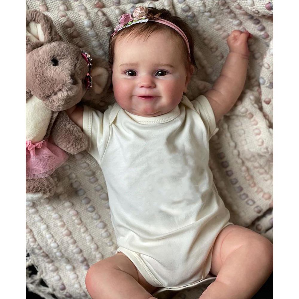 

Maddie 50cm Waterproof Full Silicone Reborn Doll