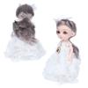 6.7inches Baby Doll Toys Movable Joints Beautiful Dressing Adorable Baby Girl Dolls with Clothes