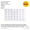 35 Hole Silicone Baking Mold Round Mousse Cake Chocolate Bonbon Filling Mold DIY Pastry Tool for Candy Dessert Making