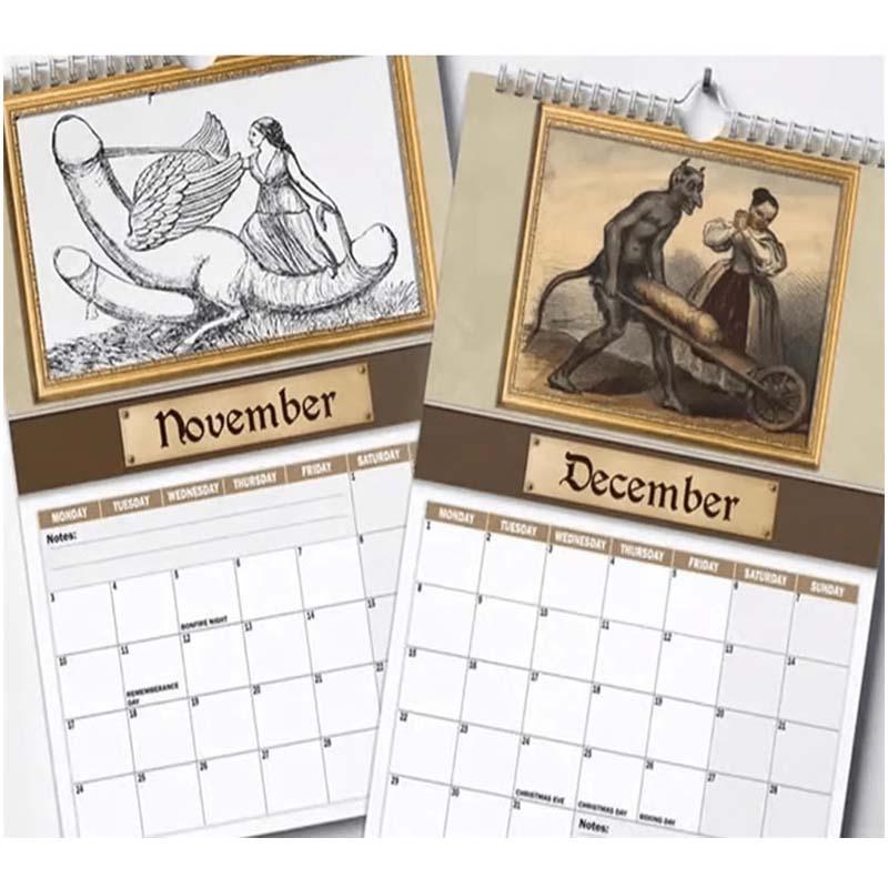 Calendario inventario 2025, carta spessa, elenco cose da fare e note, calendario da parete per la pianificazione e l'organizzazione dei regali del Ringraziamento e di Natale, programma di inventario