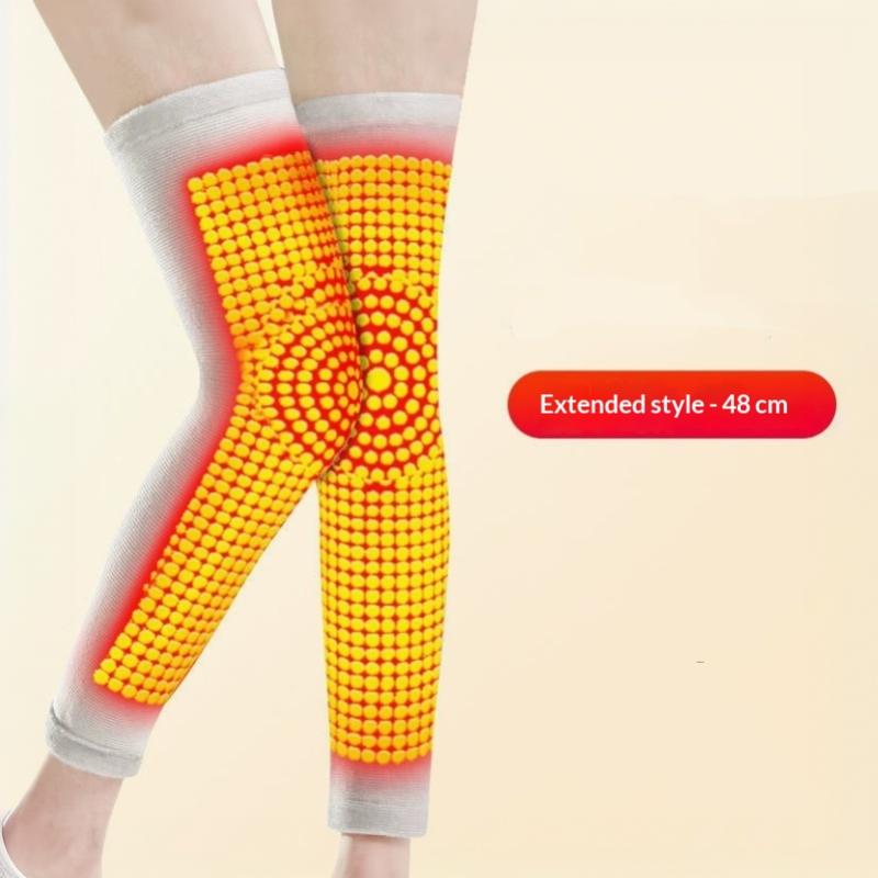 2Pcs Mugwort Self Heating Knee Brace Sleeve Cold Prevention Knee Support Warm Knee Pads