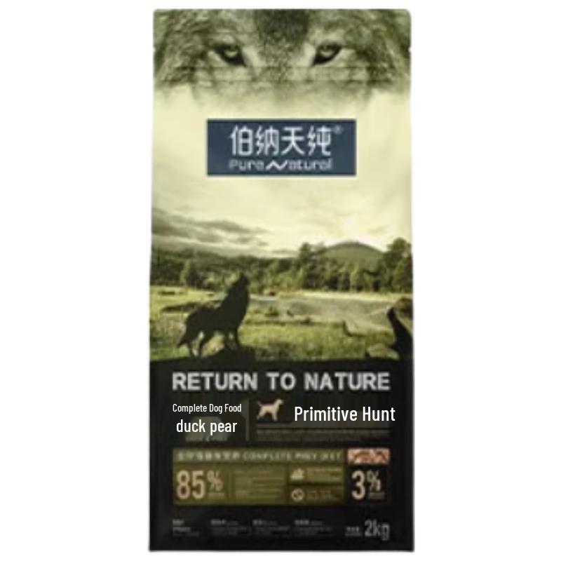

Pure&Natural Original Hunting Duck & Pear Tear Stain Relief Dog Food