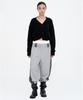 MILLO WOMEN Color Side Sweatpants [Melange Gray]