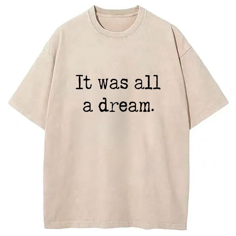 Fashion Summer Washed Acid T-shirts Casual Loose Letter Printed Vintage Tops Holiday Short Sleeve O-Neck Harajuku Tunics