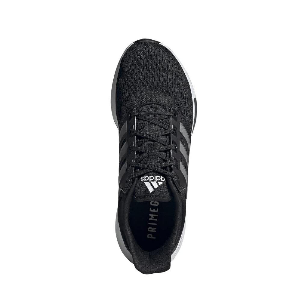 Adidas EQ21 Run WF306 Running Core Size Cm Men's Shoes, Black/Iron Metallic/Carbon (H00512), 26.5
