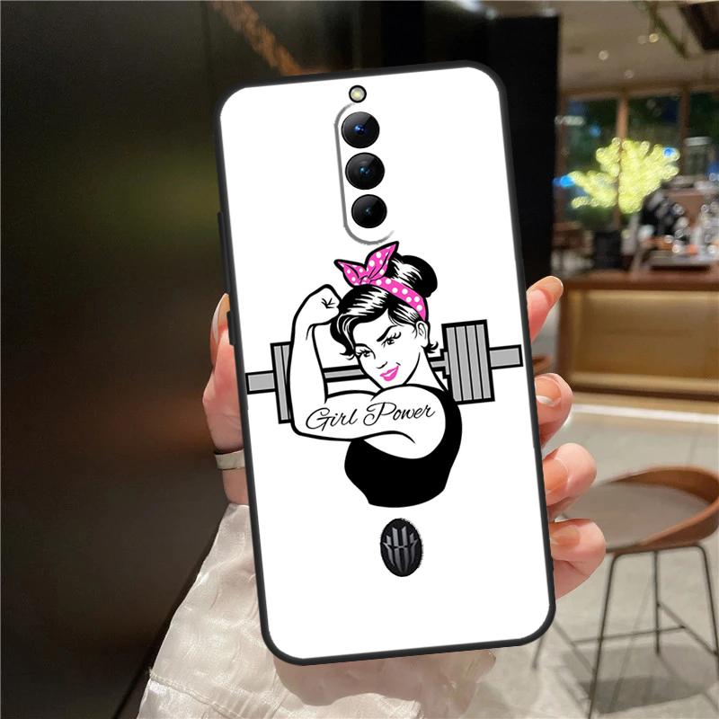 Fitness Girl Gym Case For Red Magic 9 8S 8 Pro Plus Cover For ZTE Nubia Red Magic 6S 7S 6 7 Pro 6R 5S 5G