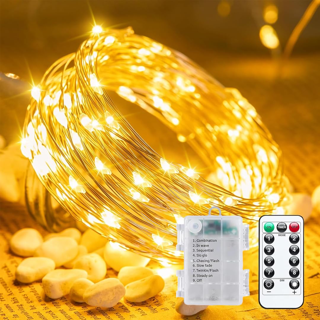 

Beefeed LED Illumination Lights Industry Innovation Leather Wire 100 8 Christmas Tree Outdoor Garden Garden and Party Lighting [2025 - Longer,