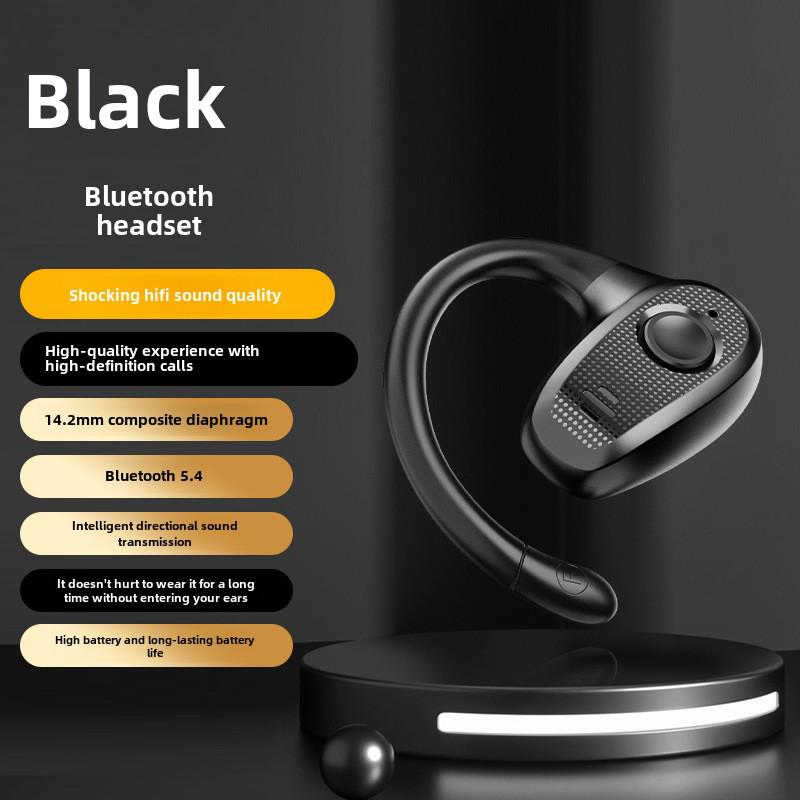 

Беспроводная Bluetooth-гарнитура с заушным креплением Z66OWS: Одно ухо, Длительный срок службы батареи, Деловая/Спортивная гарнитура для правого уха Bare Device