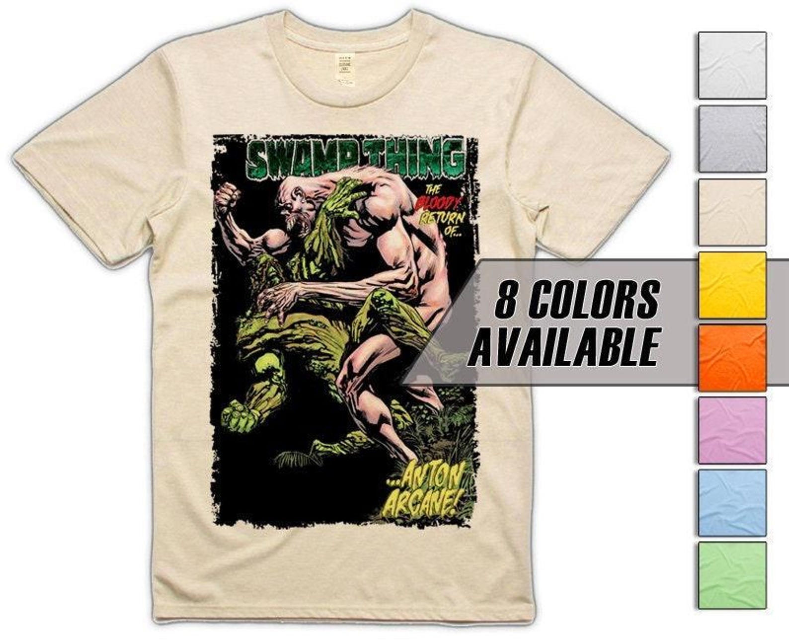 The Swamp Thing V13 Men s T-Shirt all sizes S-5XL 8 Colors available L
