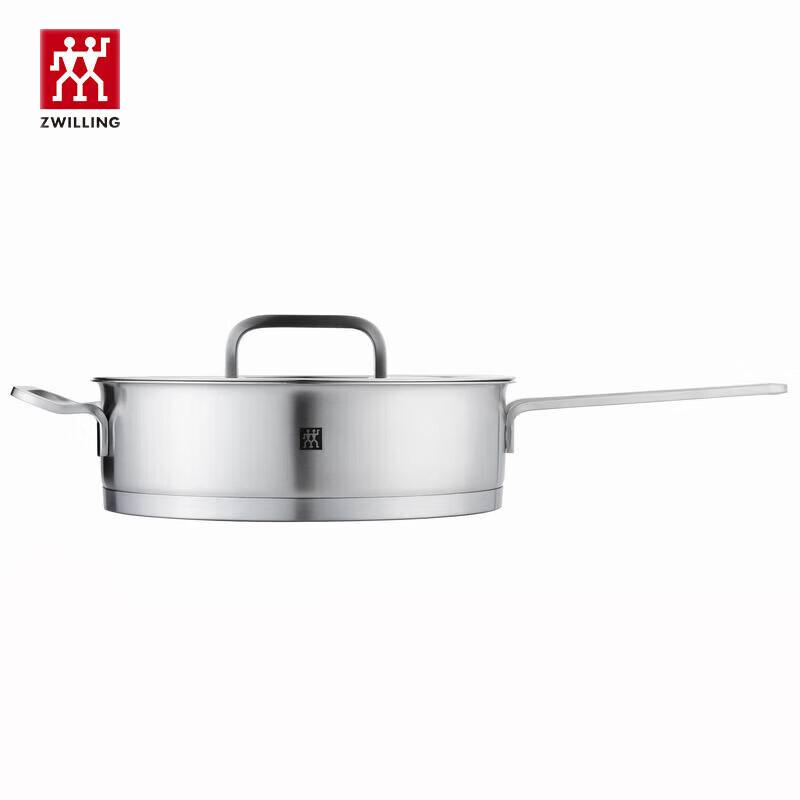 ZWILLING Moment 24cm Frying Pan with Knife Set