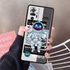Fashion Cool Astronaut Case For Xiaomi Redmi Note 11 10 9 Pro K40 10S 9S 9A 9C 9T 8 8T 7 11T Luxury Silicone Bumper Phone Cover