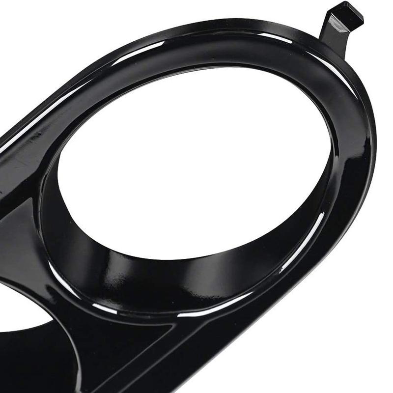 1 Pair Glossy Black Fog Light Cover for BMW E46 M3 2 Door 2001 2002 2003 2004 2005 2006 Fog Lights Grill Frame Fog Lamp Hood