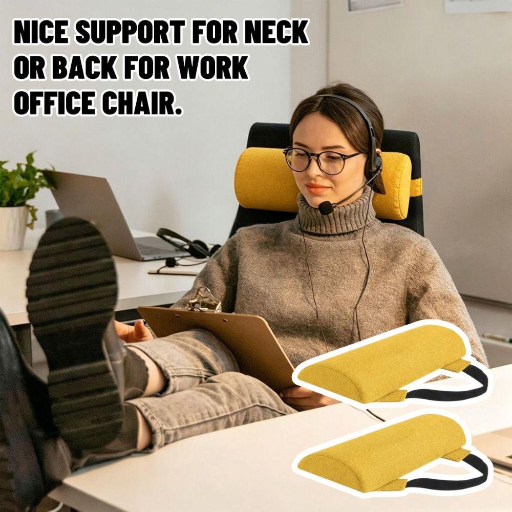 Cotton Fabric Lawn Chair Headrest Space-saving Lounge Chair Lumbar Support  Lounge Chair