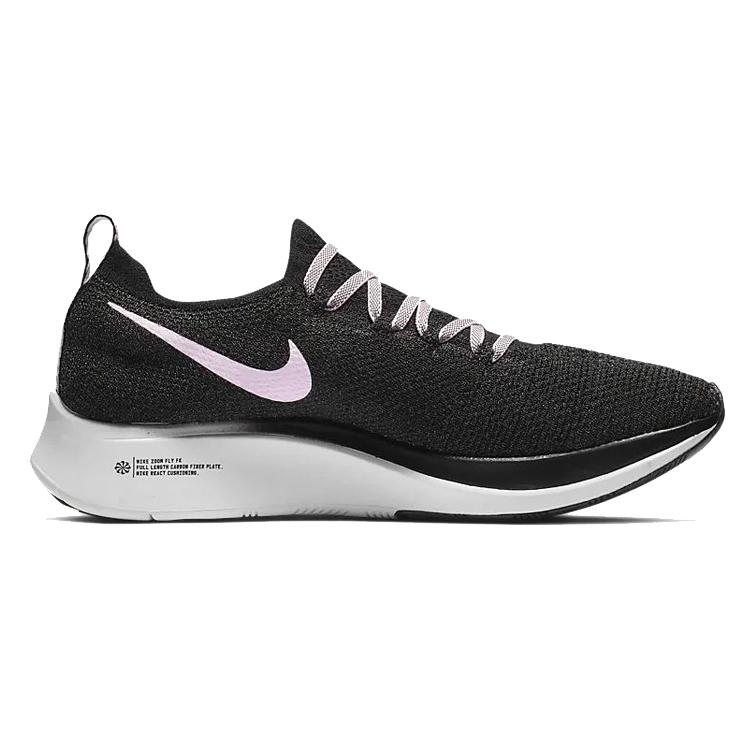 Nike Zoom Fly Flyknit 'Black Pink Foam' Damen AR4562-001