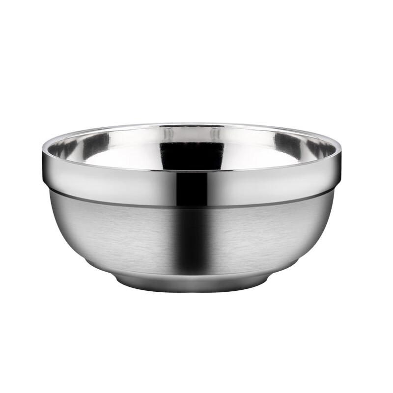 ZISIZ Double-Layer Insulated Stainless Steel Bowls (Set of 3)