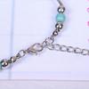 Women's Turquoise Beads Bracelet Charming Alloy Bangle Jewelry Gift