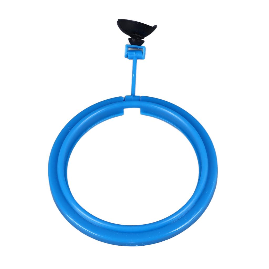 Kroužek na krmení ryb s přísavkou, snadná instalace, zabraňuje vodním turbulencím a mytí jídla dovnitř