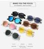 Retro Circular Polarized Sunglasses 2025 Men Women Steampunk Vintage Round Sun Glasses Trend Brand Designer UV400 Goggles Shades