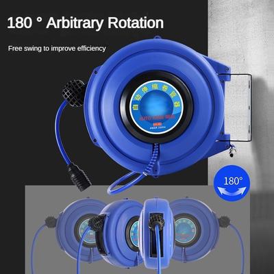 Outdoor Spray Water Garage Tool Automatic Retractable Pipe Reel Wall Mounted Tracheal Contraction Device