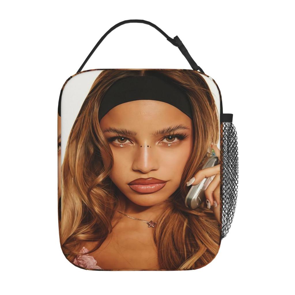 Emilia Mernes Tour 2025 Lunch Bag Vintage Lunch Box Work Portable Tote Food Bags Graphic Cooler Bag