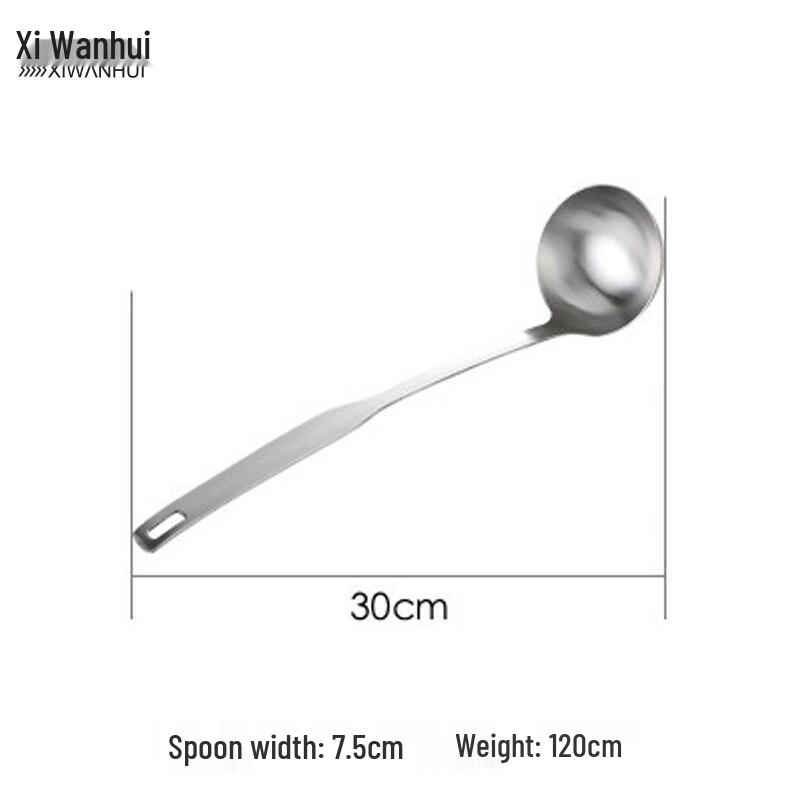 

Xiwanhui Stainless Steel Long Handle Kitchen Ladle Set