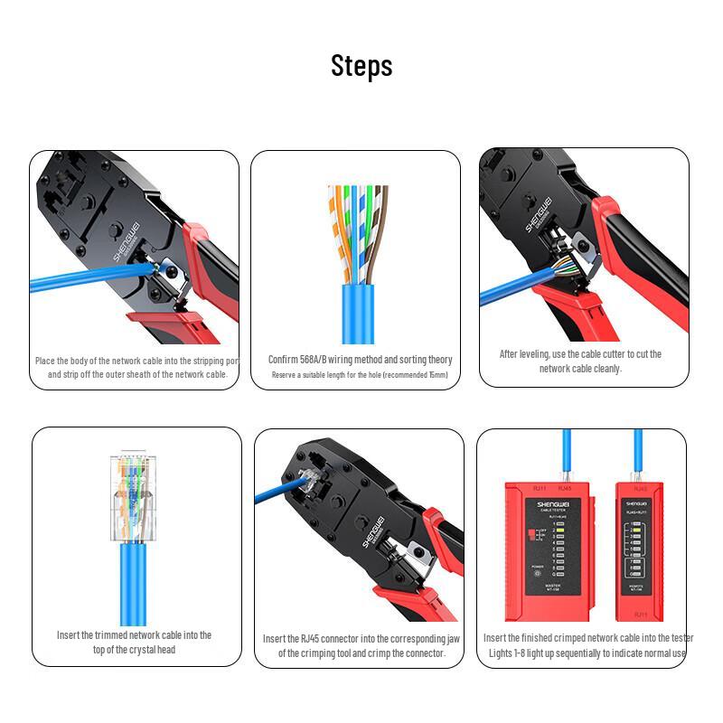 Shengwei Network Cable Crimping Tool