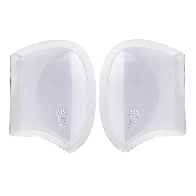 Гелевые стельки с поддержкой свода стопы: Мягкие самоклеящиеся кожаные стельки для облегчения подошвенного фасциита