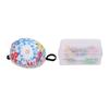 Colored Pins Floral Needle Holder Cotton Fabric Cover Pincushion Set  For DIY Crafts