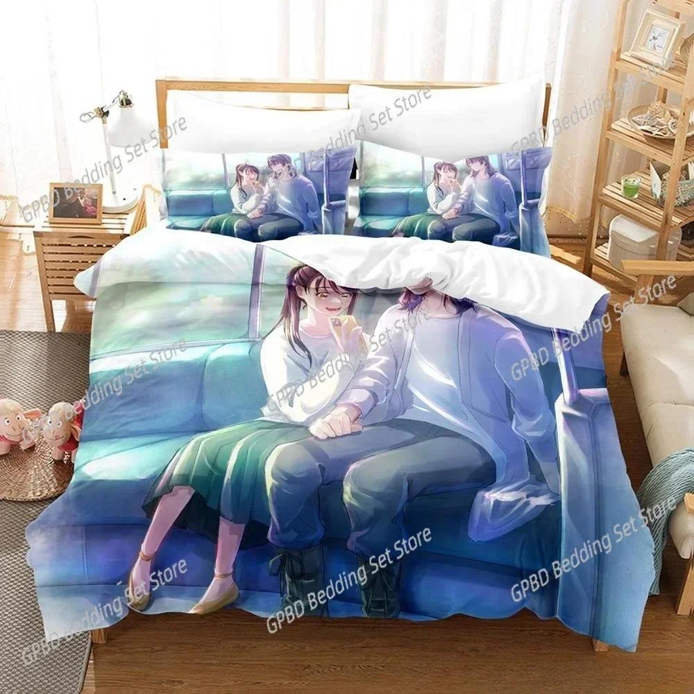 Luxury New 3D Print Anime Suzume no Tojimari Bedding Set Single Twin Full Queen King Size Bed Set Bedroom Duvet cover Sets