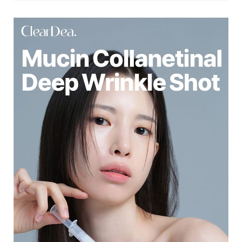 ClearDea Mucin Collanetinal Deep Wrinkle Shot 4ml X 5 Pcs