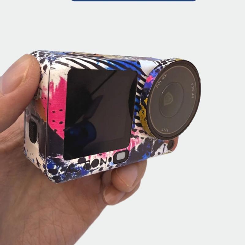 Protective Skin for Action 6 Camera Scratch Resistant Easy To Install Without Tools Creative Design Camera Sticker
