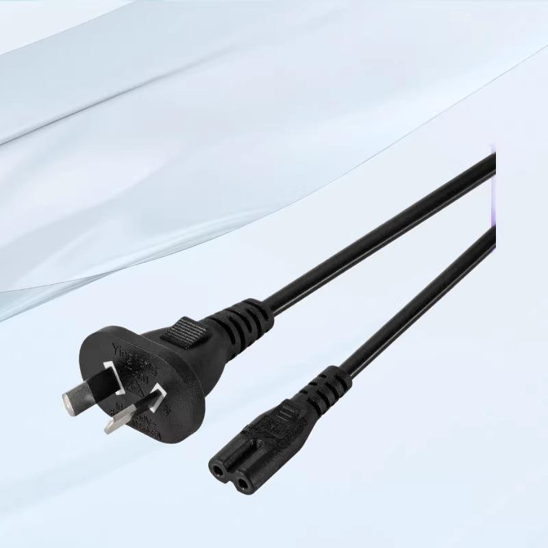Australian Standard Figure-8 AC Power Cord, 250V, Two-Core Plug