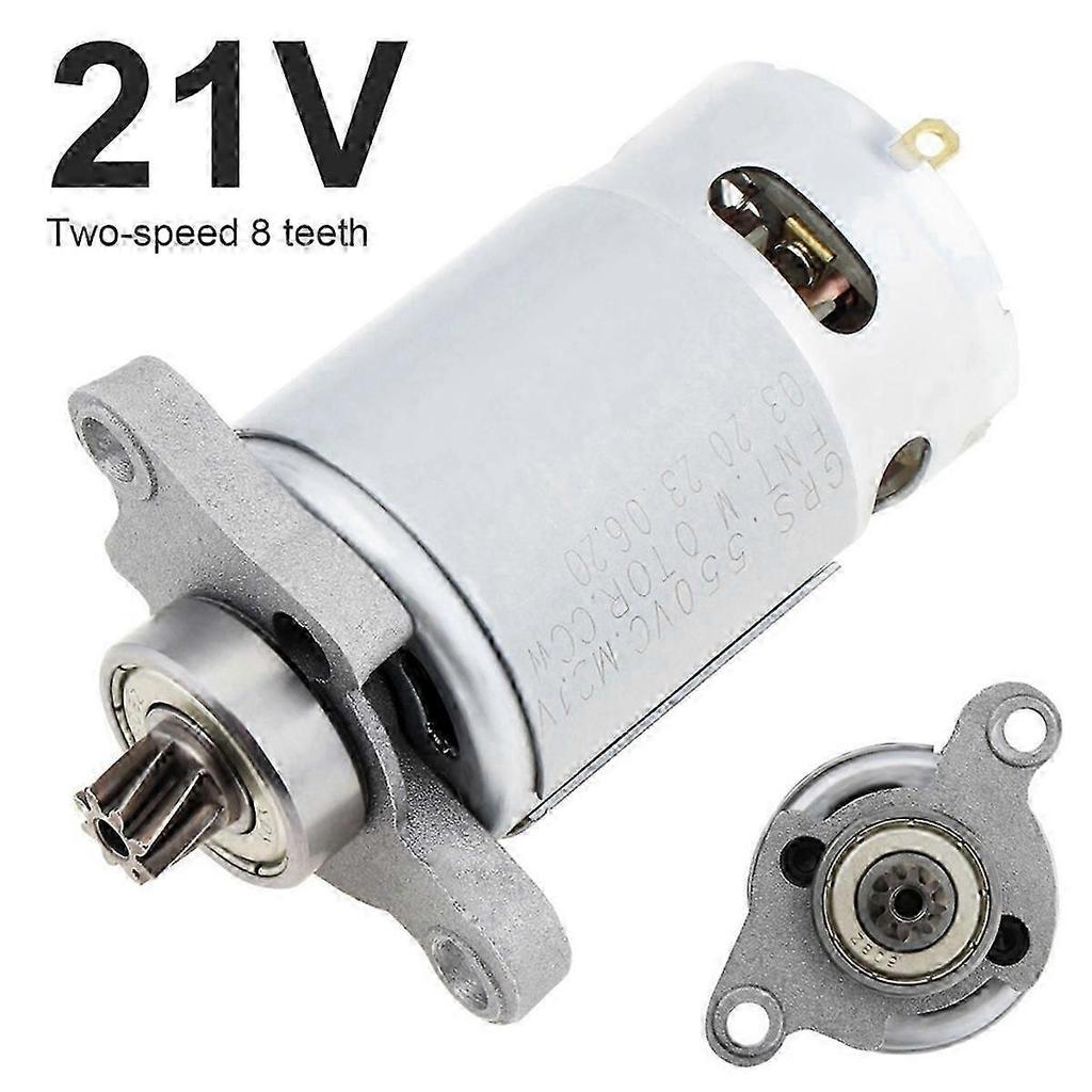 Electric saw motor 21V RS550 with 8 teeth